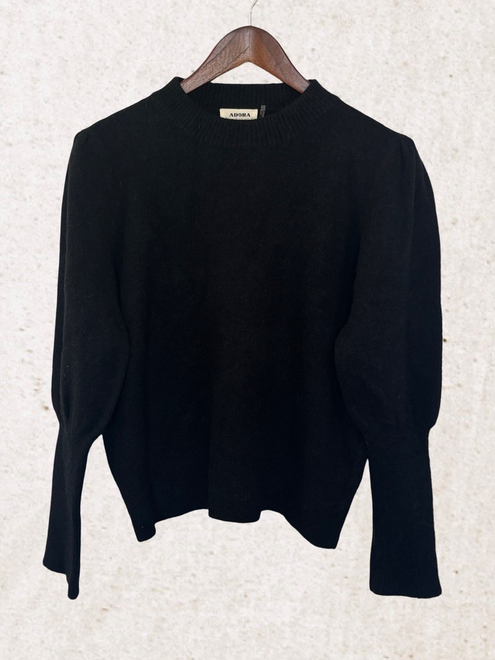 ADORA Black Knitwear